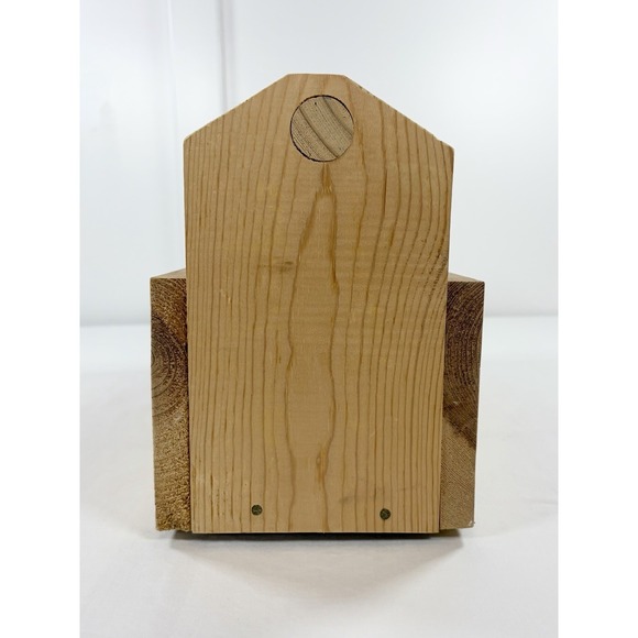 Handmade Solid Pine Wooden Tool Box Caddy Rustic Garden Tote Organizer 20x7x10" - Picture 8 of 13